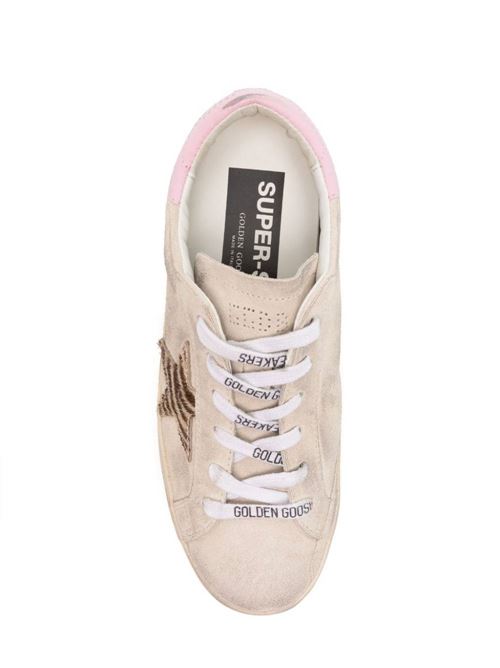 Light beige/multicolour woman sneakers Golden Goose | GWF00587F00543615551